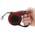 thumbnail image 5 of Unique Bargains 1 Pc Retractable Pet Leash Ergonomic Dog Leash for Pet 118.11" Red, 5 of 6