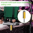 thumbnail image 3 of Multi-Tooth Woodworking Tool, 8mm Carbide Wood Router Tool, Multi-tooth Router Cutter, Woodworking Carpentry Tools, 3 of 4