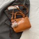 thumbnail image 1 of Bolso pequeño marrón retro de alto valor para mujer, nuevo bolso bandolera versátil de otoño e invierno 2025, bolso tipo cubo portátil, 1 of 5