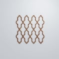 thumbnail image 5 of Ekena Millwork 15 3/8"W x 15 3/8"H x 1/4"T Medium Casablanca Decorative Fretwork Wood Wall Panels, Walnut, 5 of 13