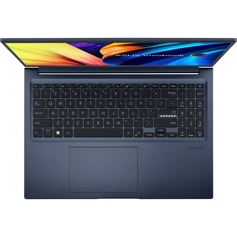 ASUS VivoBook 16 Laptop, 16” WUXGA (1920 x 1200) Screen, AMD Ryzen 7  5800HS, 16GB RAM, 2TB SSD, Webcam, HDMI, Wi-Fi 6, Windows 11 Home, Blue