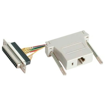- StarTech DB25 to RJ45 Modular Adapter - F/F