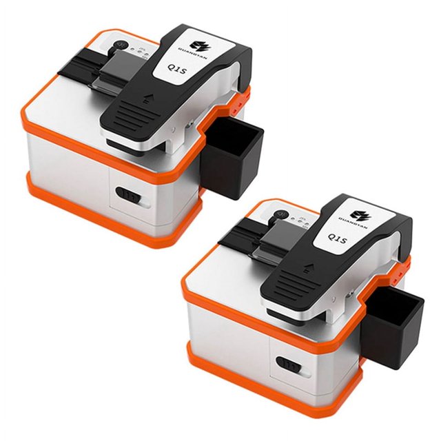 2X Q1S Cortadora de Fibra ÓPtica EléCtrica Totalmente AutomáTica Cortadora de Cable ÓPtico Recargable Cortadora de Fibra ÓPtica Ftth -A