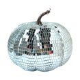 thumbnail image 1 of EZLIFE Bola de discoteca de calabaza de Halloween, decoración de calabaza de Halloween hecha a mano Q4D2 ☆, U7G7, 1 of 7