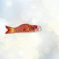 thumbnail image 3 of 100cm Japanese Carp Flag Koinobori Windsock for Party Home Room Decor (Red), 3 of 9