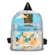 thumbnail image 2 of Bolsa Mini mochila transparente para mujer, mochilas escolares transparentes de PVC para niños y niñas (colorido) JShteea Para Estrenar, 2 of 9