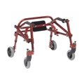 thumbnail image 2 of Inspirado en el andador posterior ligero Drive Nimbo 2G con asiento, color rojo castillo, extra pequeño, 2 of 5