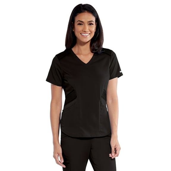 Grey's Anatomy Impact Women's GIT033 3 Pocket "Moto" Scrub Top