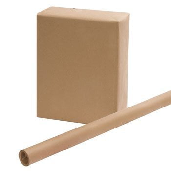 2 ROLLS - Brown Kraft Wrapping Paper 30" x 15 Feet x 2 Rolls