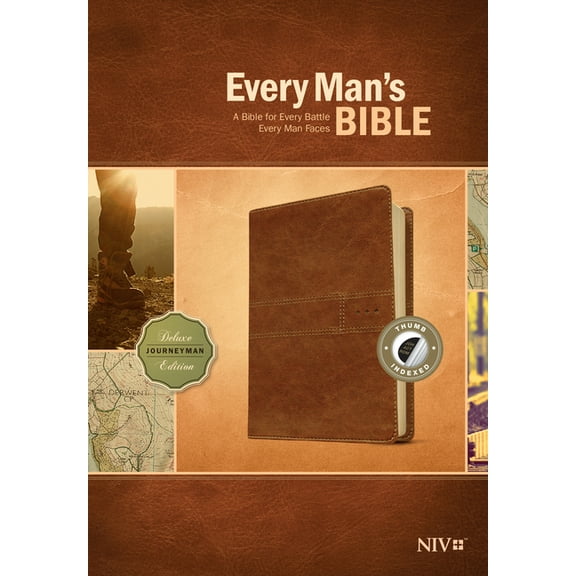 Every Man's Bible NIV, Deluxe Journeyman Edition, (Hardcover)