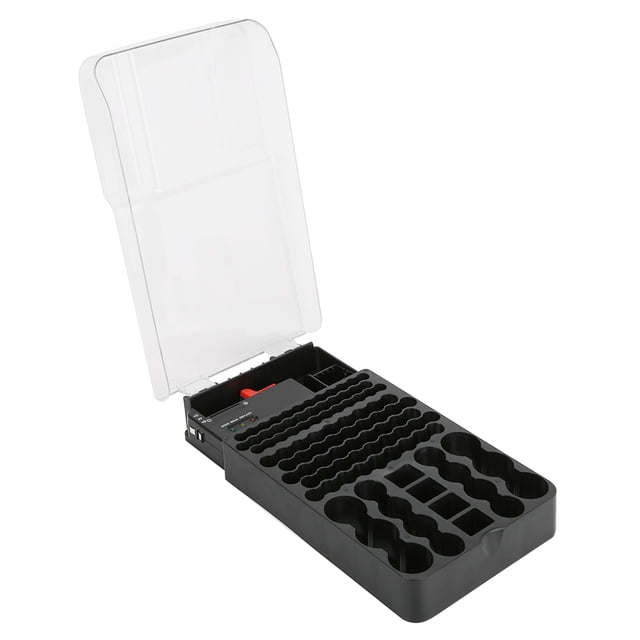 Organizer Multi-Functional Battery Case, Battery Storage Box, 45 X AA Battery