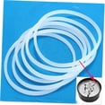 thumbnail image 4 of 10pcs Juicer Rings Sealing Rings Pressure Cooker Seal Ring Blender Instapot Sealing Ring Pressure Cooker Accessories Pressure Cooker Sealing Ring Leakproof Rings White, 4 of 9