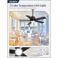thumbnail image 4 of Ventilador de Techo Fanbulous 42" Impermeable para Exterior con Luz y Control Remoto, 4 of 9