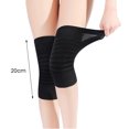 thumbnail image 5 of 1 Pair Sports Knee Compression Sleeve Non-slip Breathable Stretch Men Women Fitness Running Cycling Joint Protector Knee Pad Brace Knee Support Guard, 5 of 6