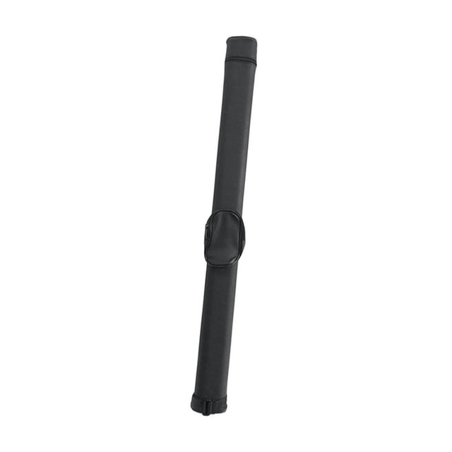 jinwen Étui de Transport pour Queue de Billard, Boîte de Rangement 1x1 2 Trous 82cm Noir