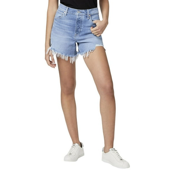 PAIGE womens Asher Leela Destroyed Cut Off Short Jean, 23