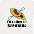 thumbnail image 4 of Inktastic Kayak Id Rather Be Kayaking Boys or Girls Toddler T-Shirt, 4 of 5