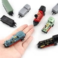 thumbnail image 3 of MasteelfCA 4 Pcs Voitures Jouets en Alliage Rétro Train à Vapeur Modèle à Rétrofriction Ensemble de Jouets pour Enfants Garçons Cadeaux (Rouge), 3 of 7