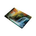 thumbnail image 3 of Shiartex Front Door Mat Outdoor Entrance Waterfall Forest Nature for Home with Non-Slip Bottom - Super Absorbent 24x16in, 3 of 5