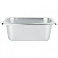 thumbnail image 1 of HLONK Dish Pans for Washing  Stainless Steel Food Buffet Tray Dishes Square Food Container, 1 of 7
