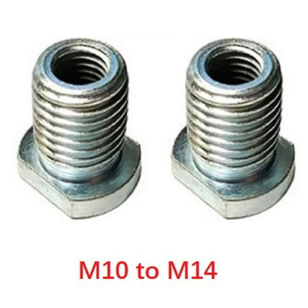

BUYISI M10 to M14/M16 Thread Converter Connector for Angle Grinder Polishing Adapter M10转M14