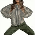 thumbnail image 3 of CLOISE No Hoodie Womens Sweatshirts Plus Size Crew Neck Tops Camouflage Long Sleeve Pullover Oversized Outfits Clothes, 3 of 8