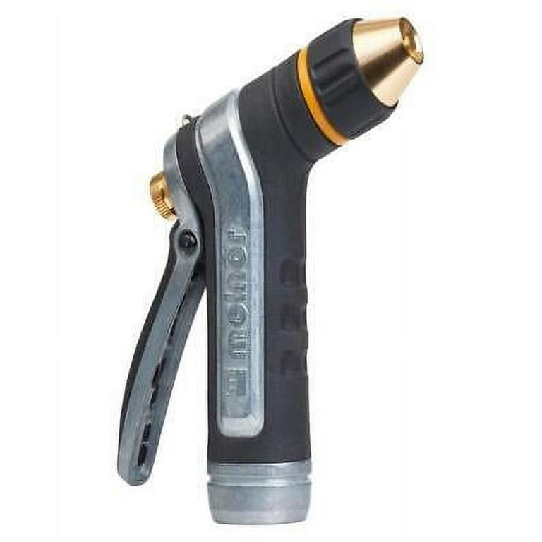 Melnor 2 Pattern Adjustable Jet Stream Metal Heavy-Duty Hose Nozzle Melnor 2 Pattern Adjustable Jet Stream Metal Heavy-Duty Hose Nozzle