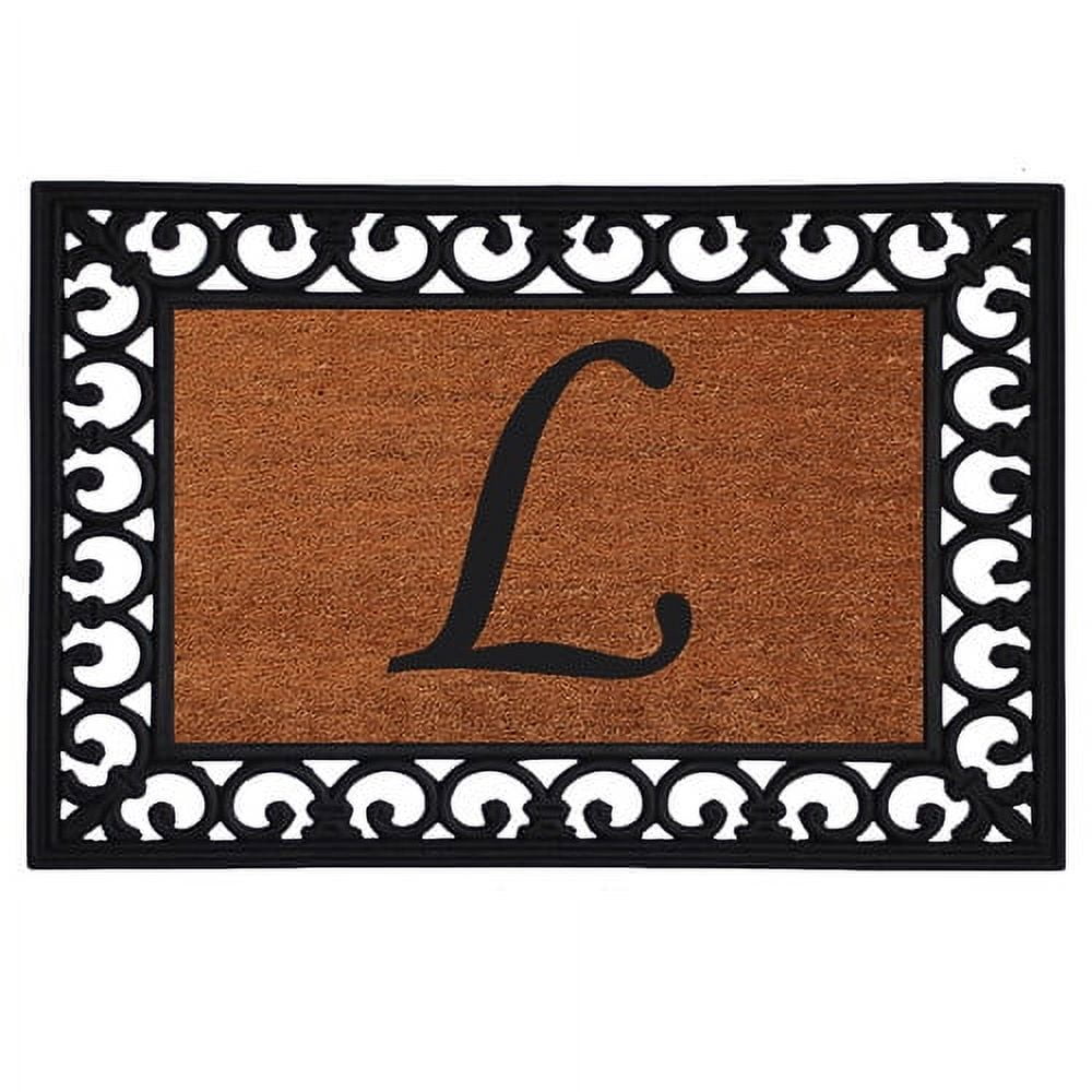 Calloway Mills Monogram Insert Outdoor Doormat 19" x 25" (LETTER G)