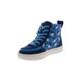 thumbnail image 5 of Billy Classic Lace High-Top Shark Youth Boys' Sneaker Blue | BK20300 460, 5 of 6