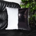 thumbnail image 5 of Funda de almohada brillante-Funda de almohada con lentejuelas dobles, 5 of 5