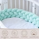 thumbnail image 3 of Almohada de bola de nudo largo tejida, bola de nudo, cama decorativa para habitación de niños, 3 of 5