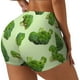 thumbnail image 1 of Fotbe Broccoli 3 Shorts Sin Costuras – Shorts Deportivos de Cintura Alta para Mujer, Elásticos para Gimnasio, Yoga, Running o Ciclismo-Large, 1 of 8