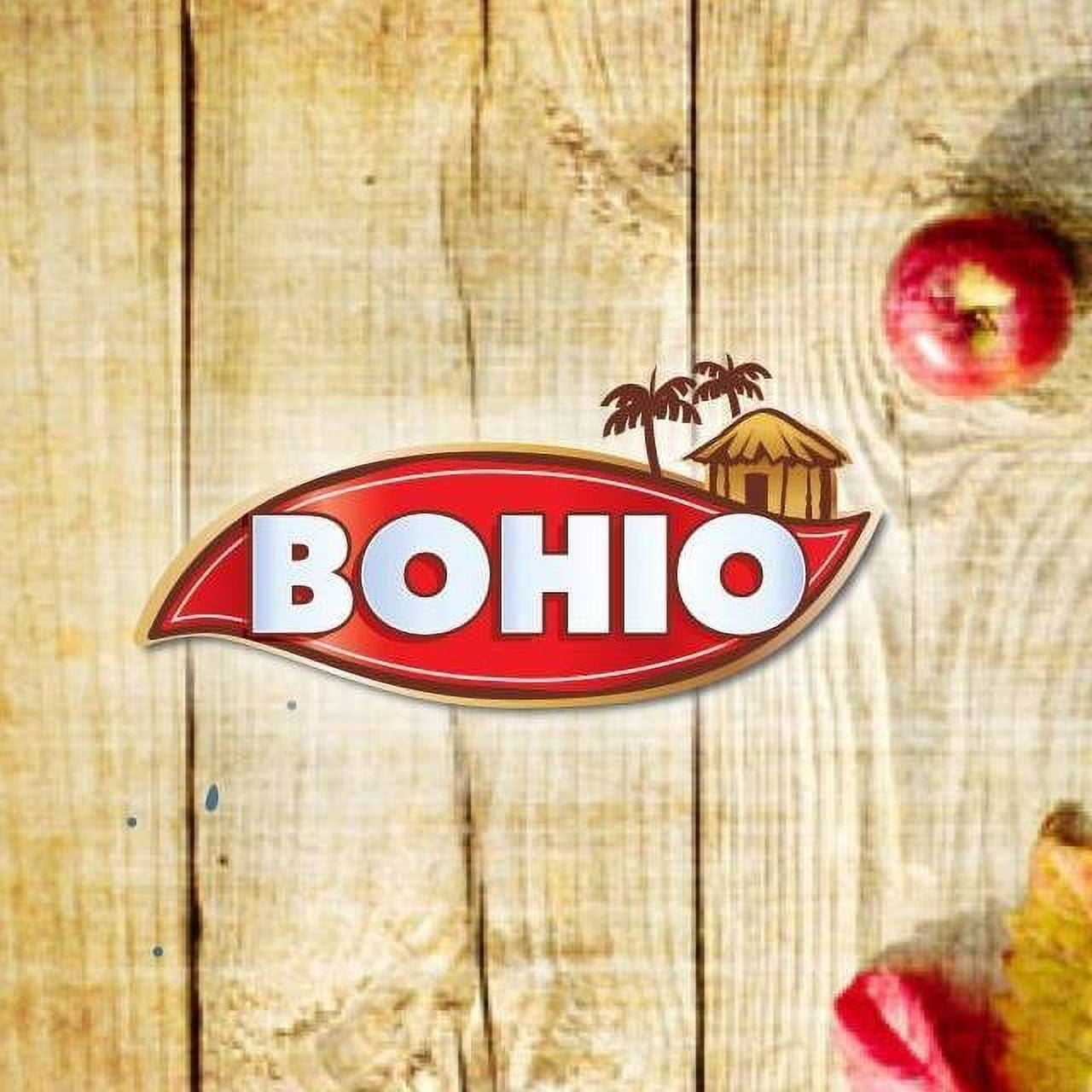 Bohio Maraschino Cherries with Stems, 5 Cal Fat Free Sodium Free, About 18 Count, 6oz Jar
