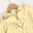 thumbnail image 6 of Girls Sun Jacket UPF50+ Long Sleeve Zip Up Hoodie Coat Fishing Hiking UV-Protection Light Cropped Outwear (2-3 Years, Yellow #A), 6 of 8