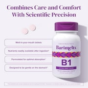 BariMelts علاج السمنة فيتامين B1 أقراص سريعة الذوبان، 90 عدد، نكهة التوت