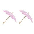 thumbnail image 1 of Inteprter Handmade Cotton Lace Parasol Mini Wedding Bridal Girls Flower  Umbrella Type1, 1 of 6