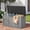 Gray, variant on Marknig 75 Gallon Deck Box, Indoor Outdoor Storage Box for Patio Furniture, Pool Accessories, Garden Tools, Sports Equipment, Waterproof Resin Rattan Box with Lockable Lid and Side Handles,Gray