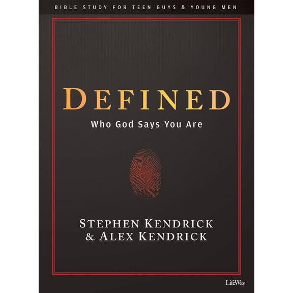 Pre-Owned Defined - Teen Guys' Bible Study Book: Who God Says You Are (Paperback) 1535960078 9781535960076