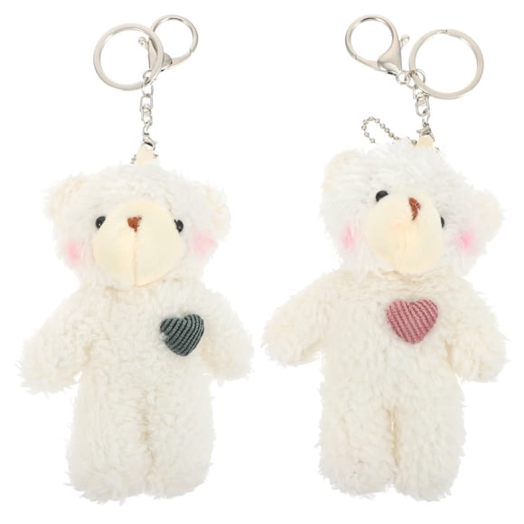 Llavero con forma de oso de peluche NUOBESTY para niñas y mujeres