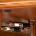 thumbnail image 5 of Oak Corner Curio Cabinet With 5 Shelf Configuration And 5-shelf Setup Lighting, Oak Look, 5 of 7