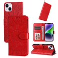 thumbnail image 2 of Funda tipo cartera GANGXUN para iPhone 15 Plus , diseño girasol, cuero PU, soporte, cierre magnético, tarjetero, 2 of 5