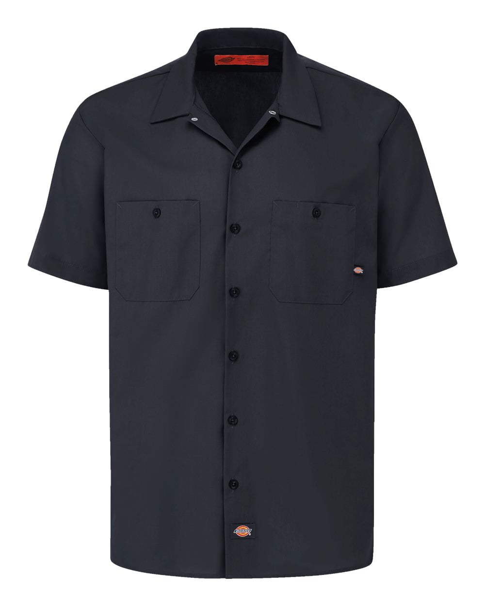Mens Industrial Short Sleeve Work Shirt, Black - 3T - Walmart.com