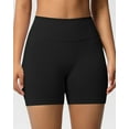 thumbnail image 7 of Nimiah Womens Biker Shorts, Workout Shorts Scrunch Butt Lifting Compression Gym Running Yoga Shorts,Black, 7 of 7