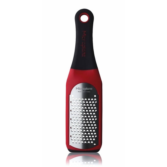 Microplane Artisan Series Coarse Cheese Grater -  Red