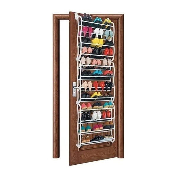 Zapatera Practiksa para Puerta Closet Colgante hasta 36 Pares de Zapatos  Color Blanco | Bodega Aurrera en línea