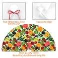 thumbnail image 4 of Sikiie Berries And Citrus 30-48 inches {designName} Print Christmas Tree Skirt Snowman Xmas Tree Skirt with Edge Christmas Decorations for Holiday Party-48", 4 of 7