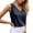 Blue, variant on Tank Tops for Women Plus Size Fashion Plain Summer Tank Tops for Women Spaghetti Strap Slim Fitted Crew Neck High Strechy Sleeveless Cami Camisole Ruched Tee Shirts Basic Outfits Clothes
