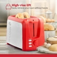 thumbnail image 5 of Holstein Housewares 2-Slice Toaster with Defrost and Reheat Function, Red, 5 of 10