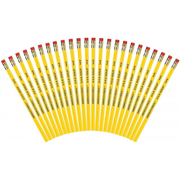 2 USA Gold 48 Count Woodcase Pencils
