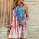 thumbnail image 2 of Vestido HUOGUO, casual, de verano, a la moda, de metal, cuello colgante, para mujer, 2 of 5